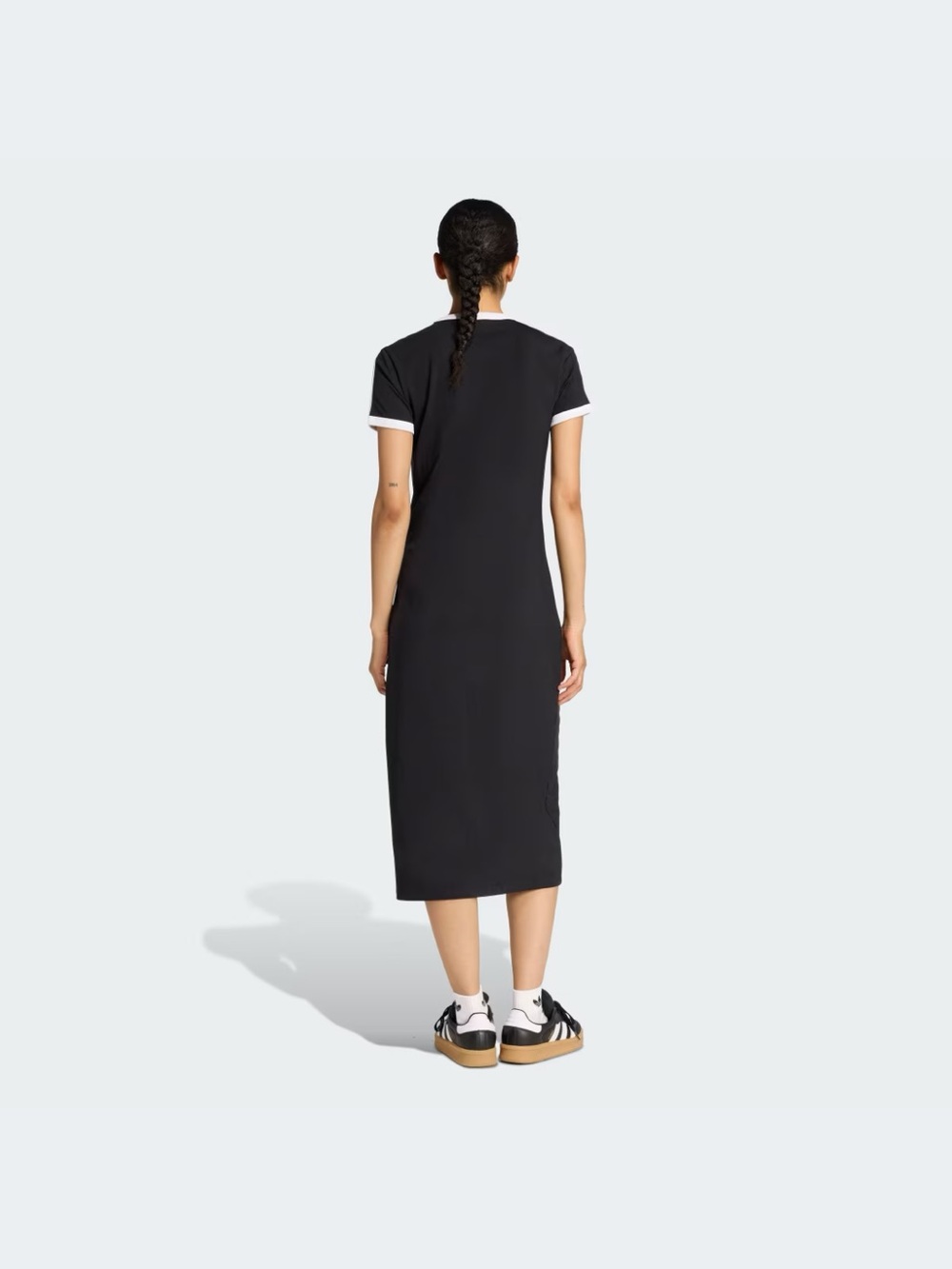 Adidas ladies 3 stripes long dress size XL - Picture 2 of 4